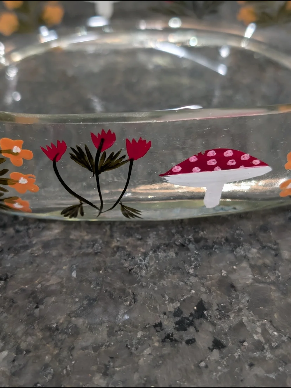 Hand Painted Soap Dish
